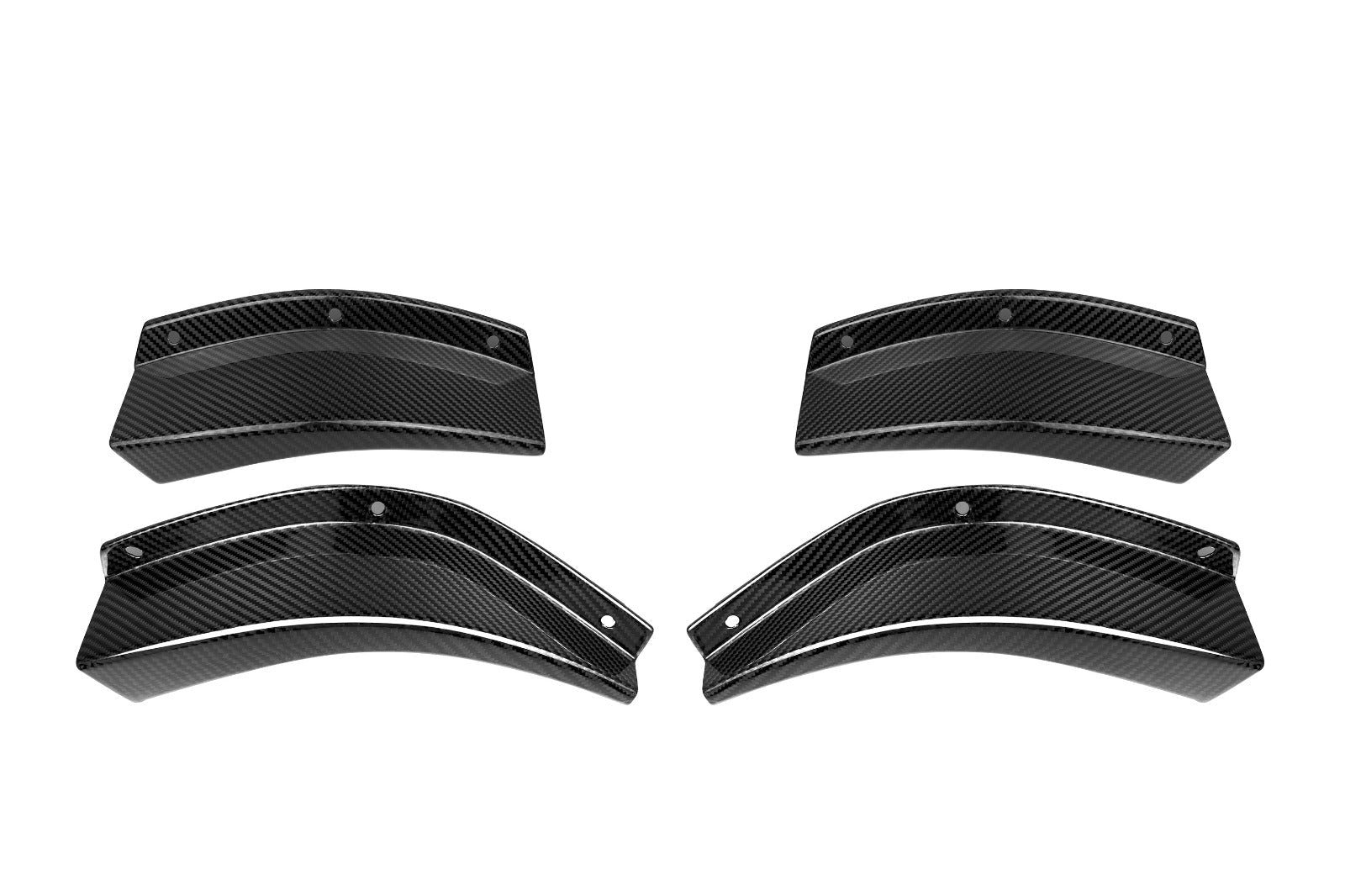 Carbon Fiber GT4 Style Front Canard - BMW G80 M3 & G82 M4