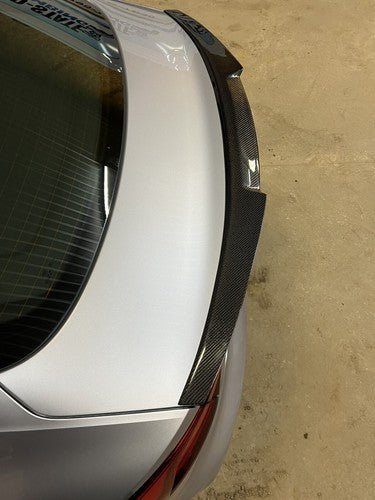 V Style Carbon Fiber Spoiler - AUDI B9 A5 S5 RS5 SPORTBACK - 图片 5
