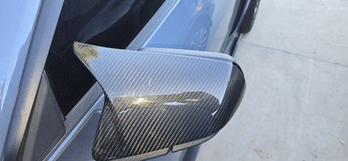 M style Carbon Fiber Mirror Caps - Ford Mustang 2015-23