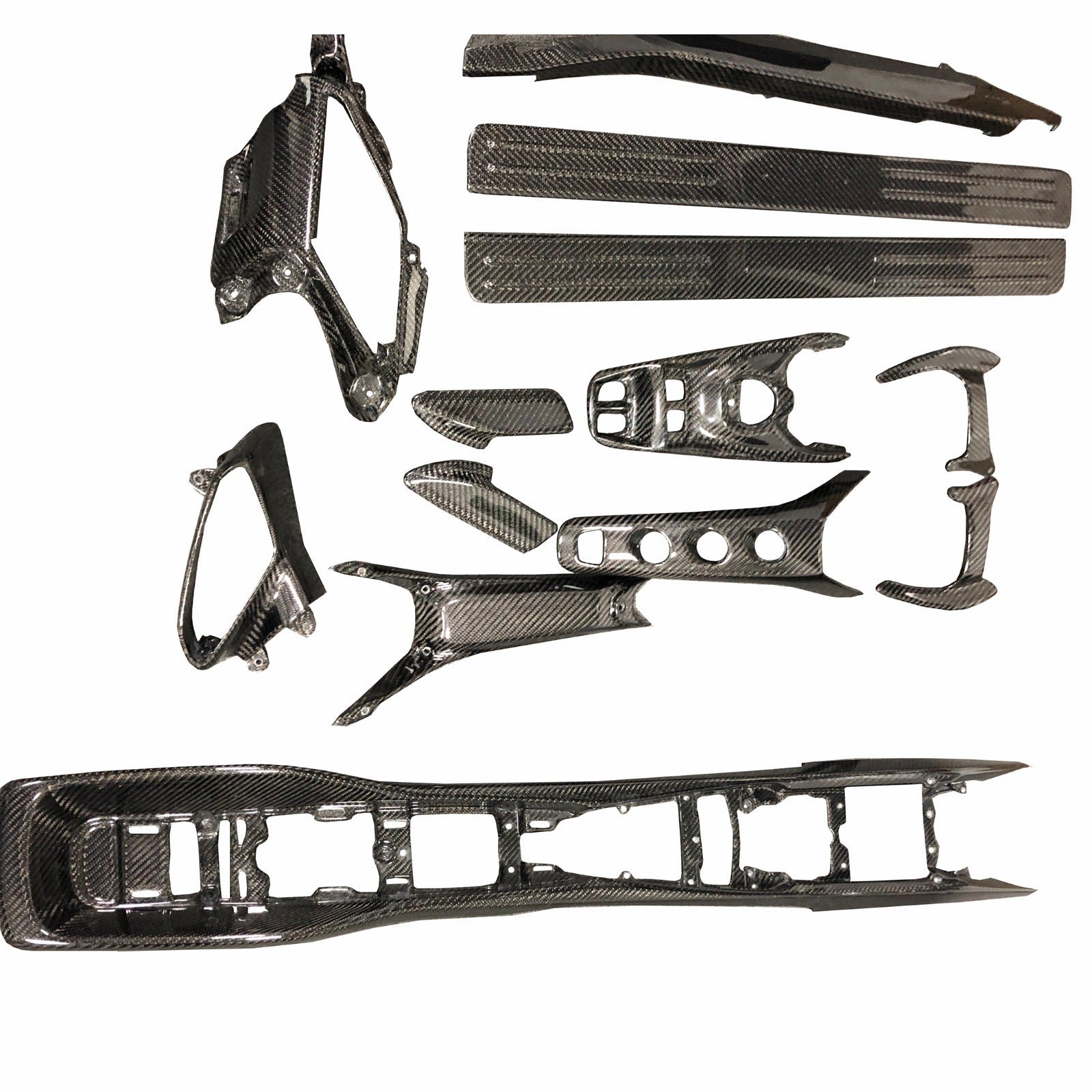 Carbon Fiber Interior Trim Kit - Ferrari 488