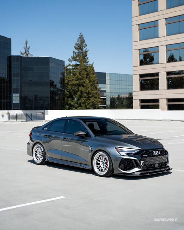 Carbon Fiber Front Lip for Audi RS3 Sedan / Sportsback 8Y - 图片 5