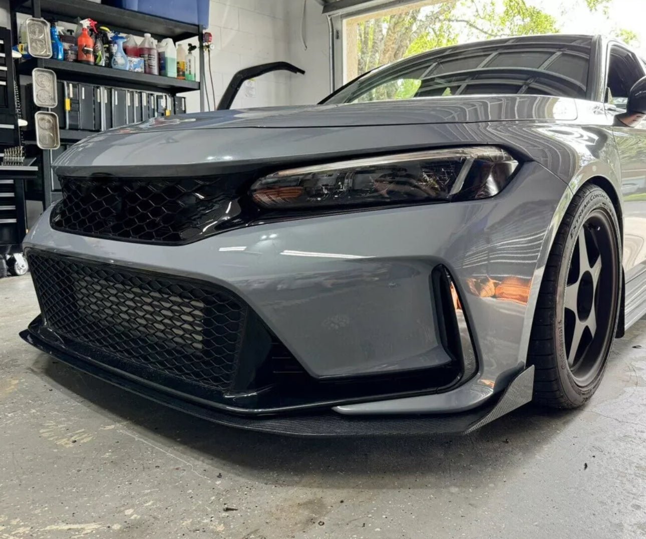Honda Civic 11Th FL5 TYPE R 23+ Carbon Fiber Front Lip extension
