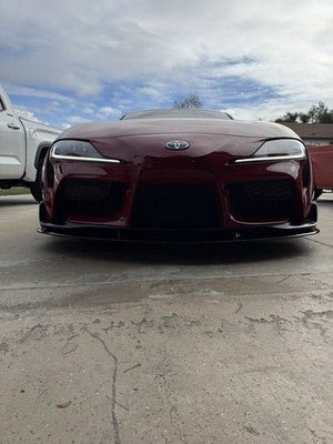 Gloss Black Front Lip Splitter V1 - Toyota Supra A90/A91 MK5