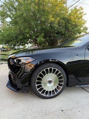 Gloss Black BRB Front Splitter Lip - Mercedes Benz C Class W206 C class 2021+