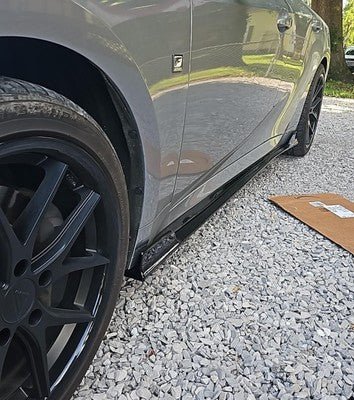 Gloss Black Side Skirt Extensions V3 - 2021-2025 Lexus IS300 IS350
