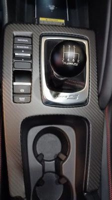 Matte Carbon Fiber Center Console Panel Cover - Acura Integra Type S Acura Integra DE4 2023+