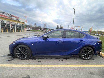 Carbon Fiber Winglet Side Skirt Extension - 21-25 Lexus IS300 IS350