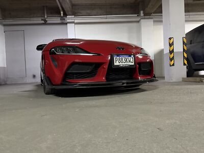 Carbon Fiber J Style Front splitter Lip - 2020-26 GR Supra A90 A91
