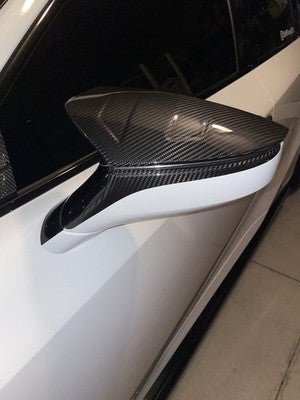 19-26 Lexus IS ES RC LS LC UX Full Carbon Fiber TR Style Mirror Covers Caps