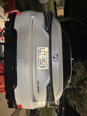Gloss Black Rear Diffuser w/ LED - 2014-2016 LEXUS IS250 IS350