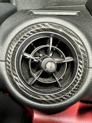 Carbon Fiber AC Air Vent Outlet Cover - Lexus IS250 IS300 IS350 IS 250 IS F Sport 2021-2024