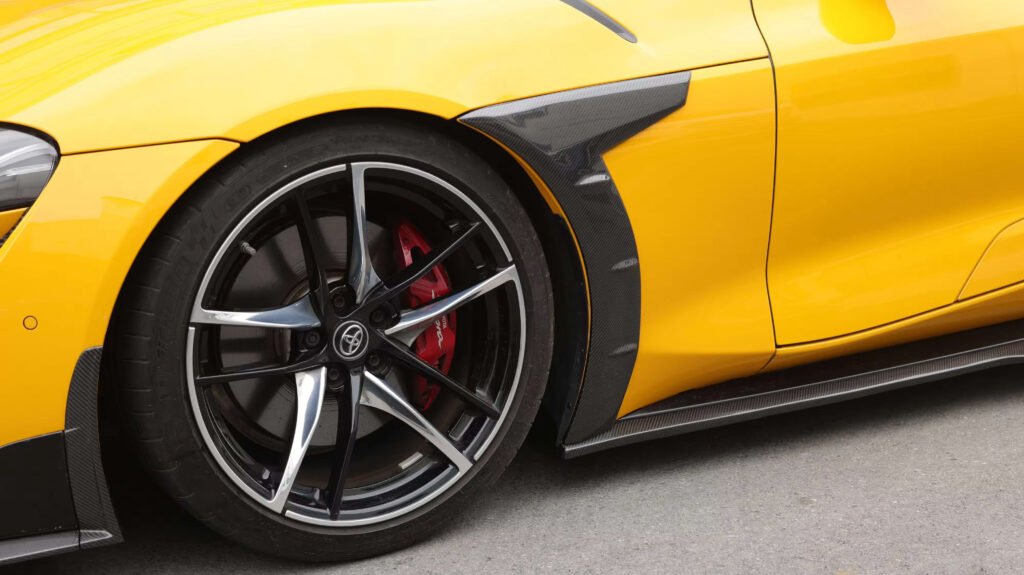 Carbon Fiber TCI Front + Rear Fender Trim - Toyota GR Supra A90 MK5 (2020–2025)
