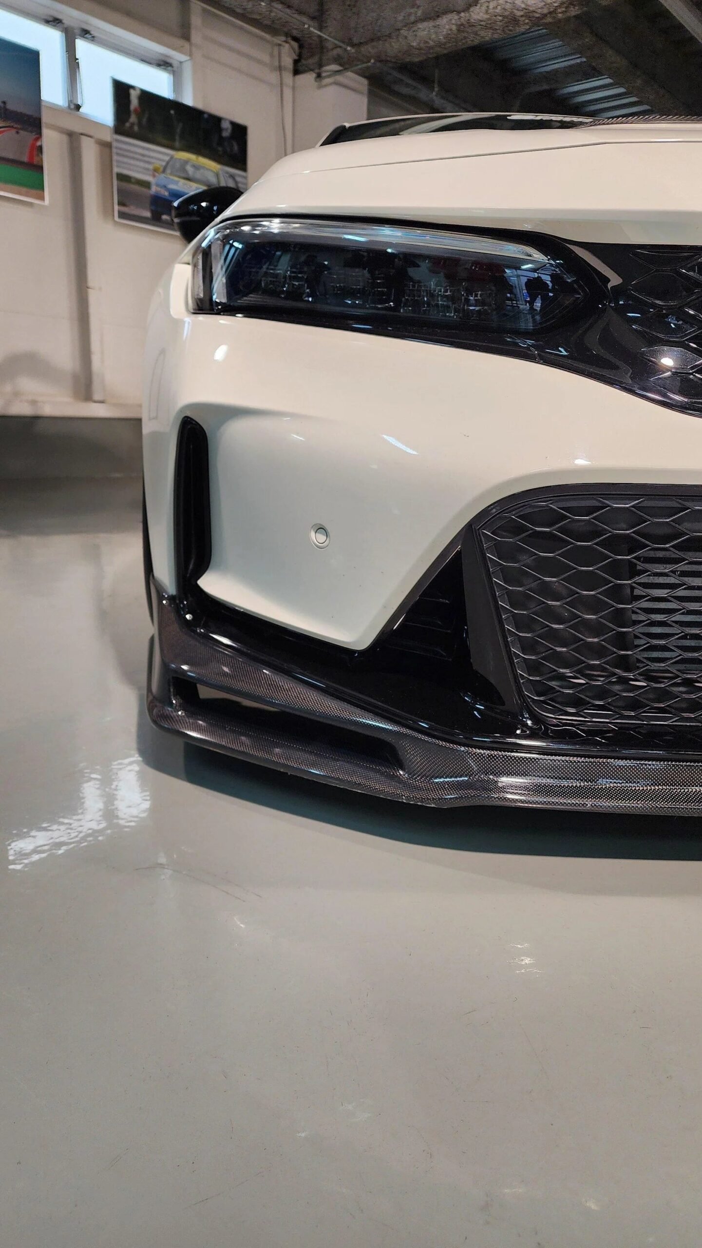 Carbon Fiber SN Front Lip - Honda Civic Type R FL5
