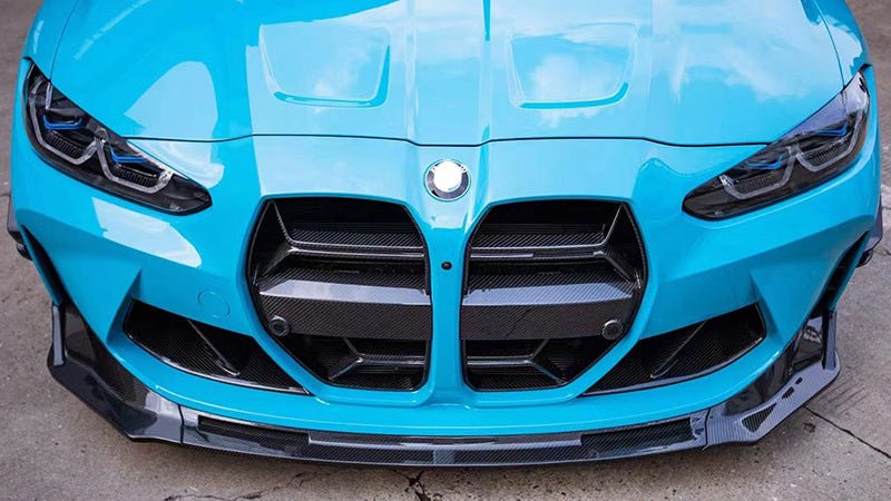 V Style Carbon Fiber Front Lip - BMW G80 M3 & G82 / G83 M4