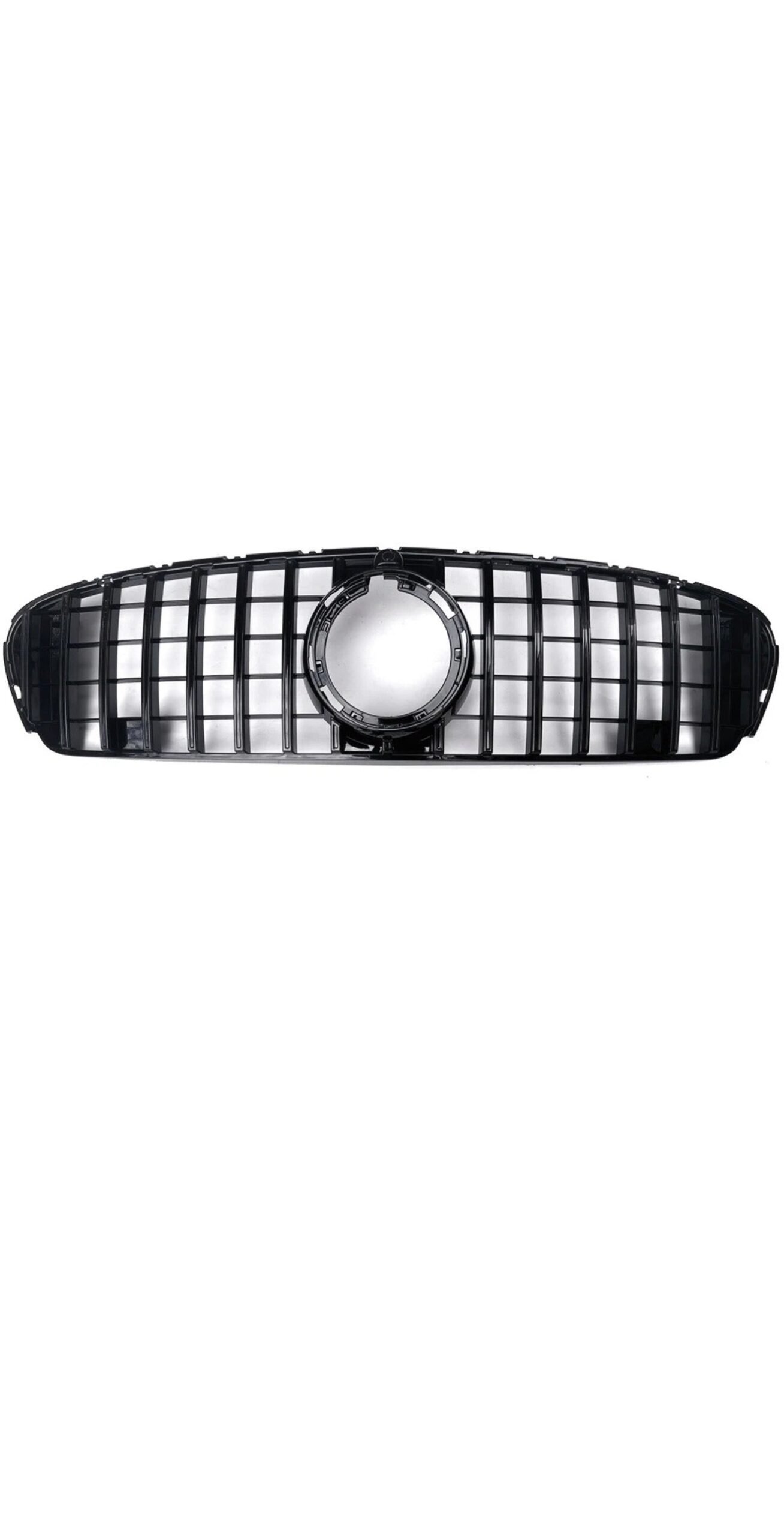 Mercedes Benz C292 W292 GLE350 GLE43 2016-2019 Gloss Black GT R style Upper Grille