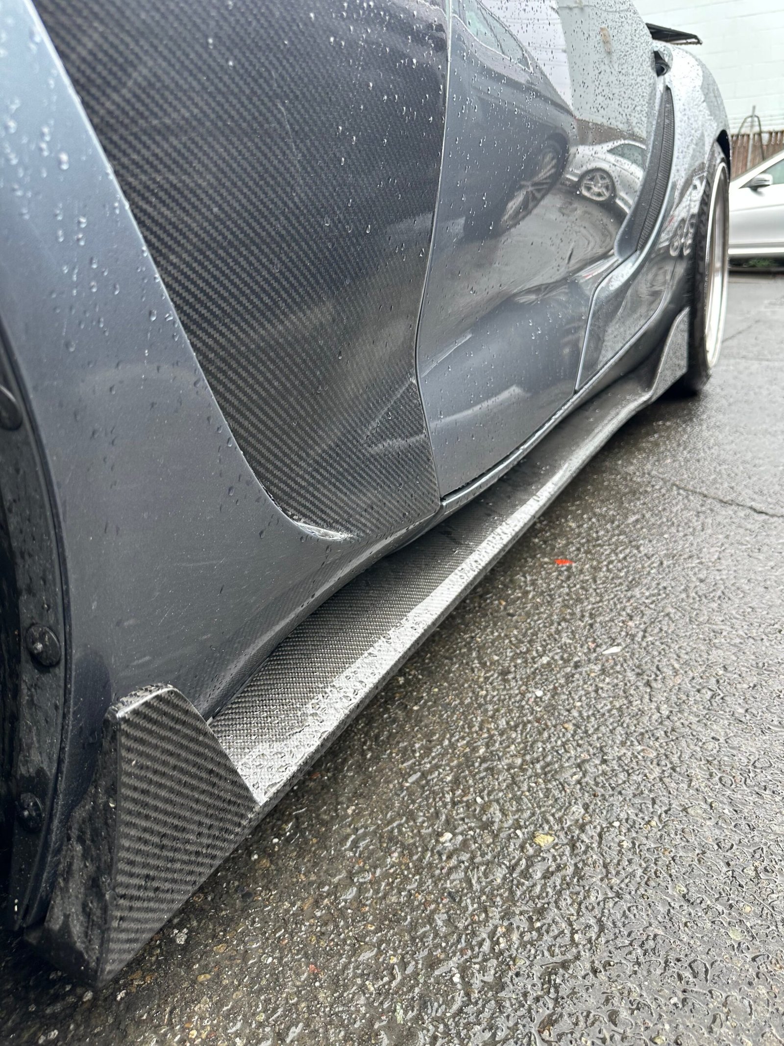 Carbon Fiber AG Side Skirts for Toyota A90 Supra