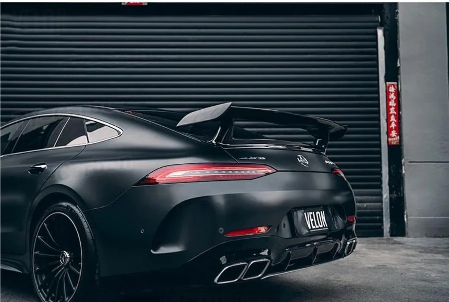 V2 Aggressive Carbon fiber Rear Spoiler Wing - Mercedes Benz AMG GT43/GT50/GT53/ & GT63 2019-2024