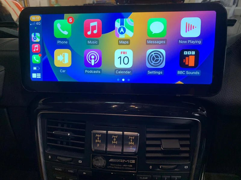 Apple CarPlay Android Auto Multimedia Display Screen upgrade - Mercedes-Benz G Class W463 2013-2018 NTG4.5 NTG5.0