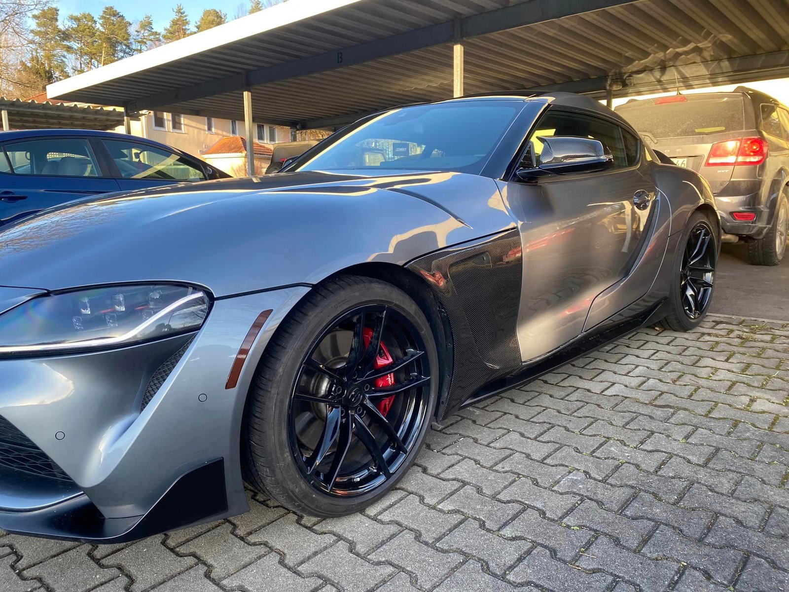 Carbon Fiber Front Fender - Toyota A90 Supra