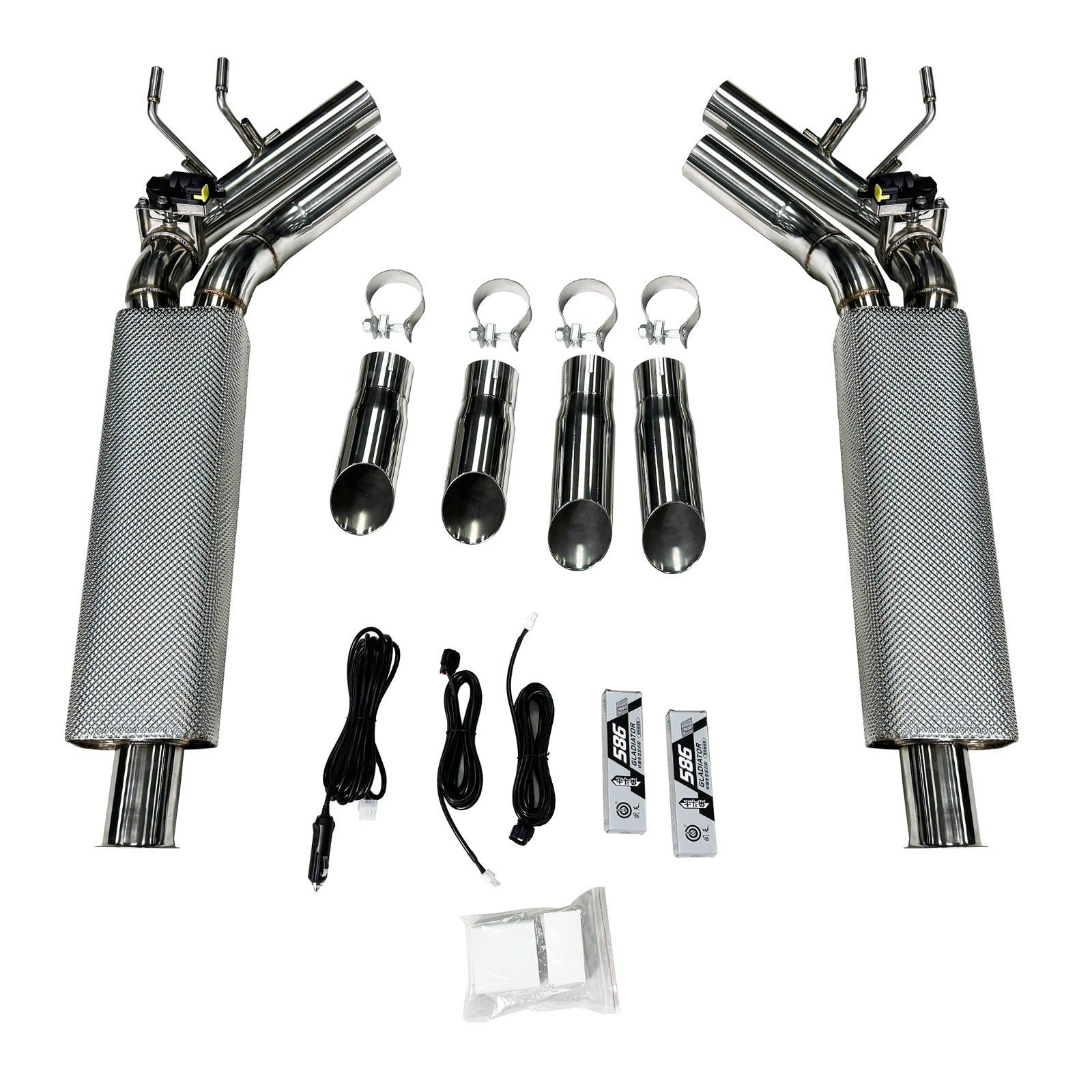 Valved Muffled Axle back Exhaust System - Mercedes Benz G500 G63 W464 18-24