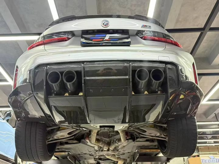 Carbon Fiber Rear Undertray Diffuser - BMW G80 M3 / G82 & G83 M4 - 图片 10