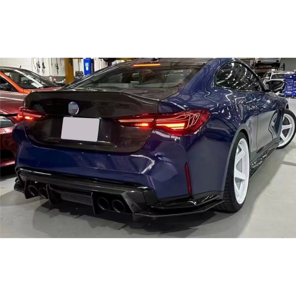 Prepreg Carbon Fiber FD Style Rear Diffuser - BMW G80 M3 G82 M4 - 图片 7