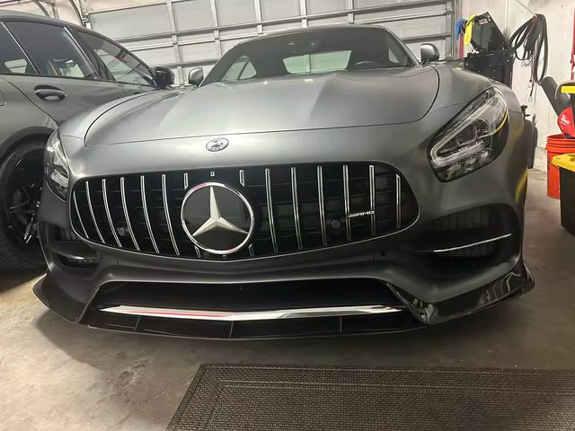 Dry Carbon Fiber Front Splitter Lip - Mercedes Benz AMG GT GTS GTC C190 - 图片 3