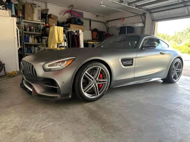 Dry Carbon Fiber Front Splitter Lip - Mercedes Benz AMG GT GTS GTC C190 - 图片 13