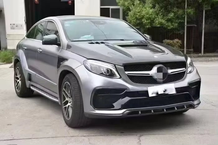 Carbon Fiber Engine Vented Cover Hood Replacement - Mercedes GLE 63s W166 X292 coupe 2015-2019 - 图片 5