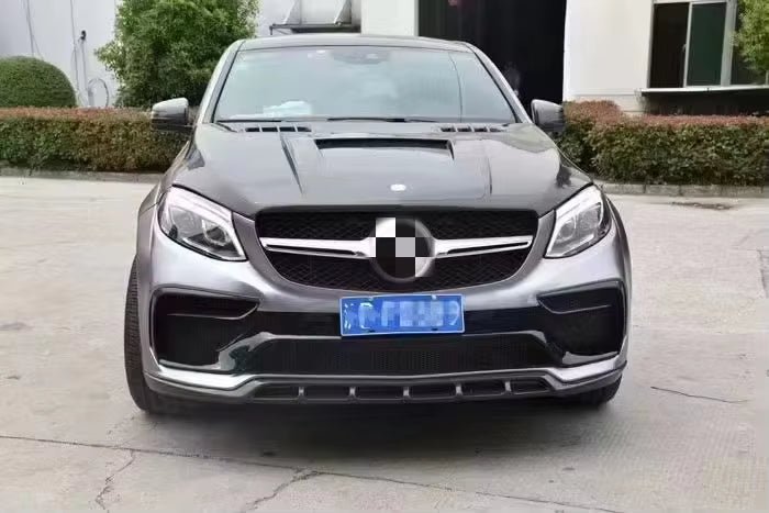 Carbon Fiber Engine Vented Cover Hood Replacement - Mercedes GLE 63s W166 X292 coupe 2015-2019 - 图片 6
