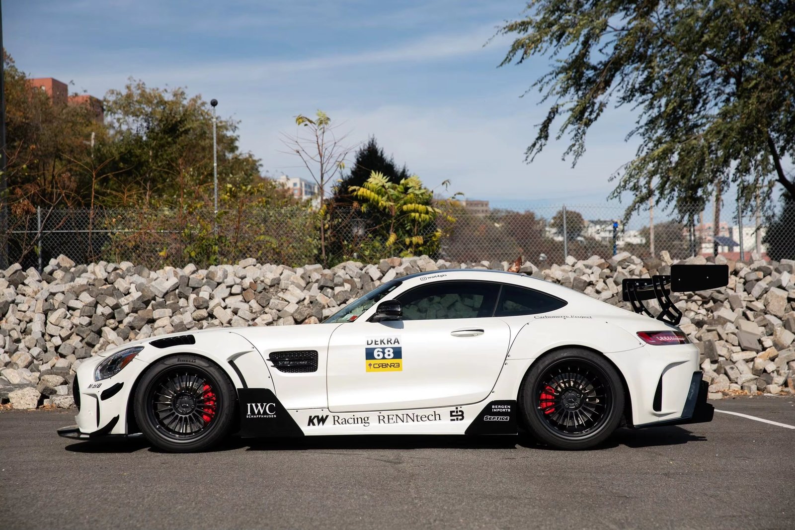 Mercedes AMG GT/GTS/GTC FRP/Carbon Fiber GT3 Wide Body Kit - Image 7