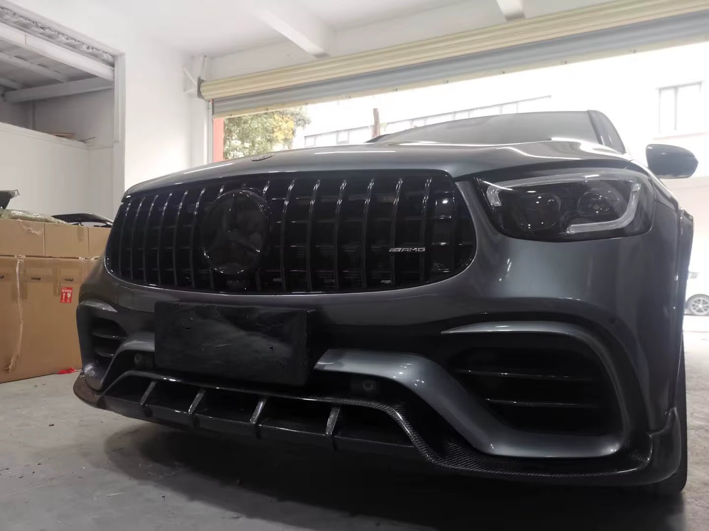 Carbon Fiber TS Aero Body Kit - Mercedes Benz GLC GLC43 GLC63 AMG COUPE - 图片 4