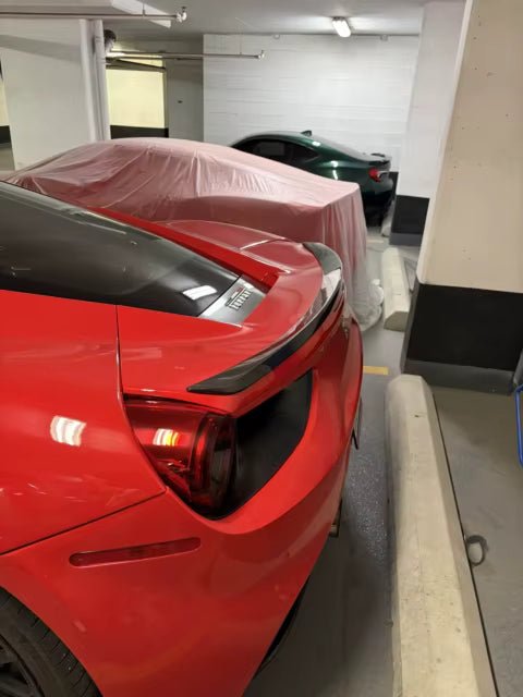 Carbon Fiber Rear Trunk Spoiler - Ferrari 488 Spider / GTB 2016-2019 - 图片 7