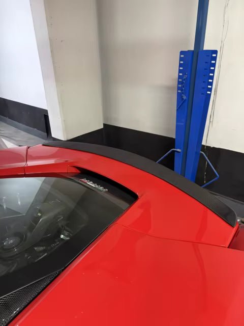 Carbon Fiber Rear Trunk Spoiler - Ferrari 488 Spider / GTB 2016-2019 - 图片 8