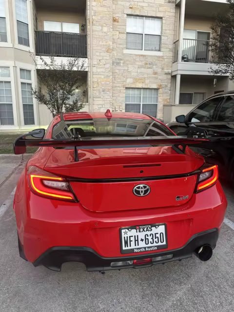 AD Style Carbon Fiber Wing - Toyota GR86 ZN8 & BRZ - 图片 4