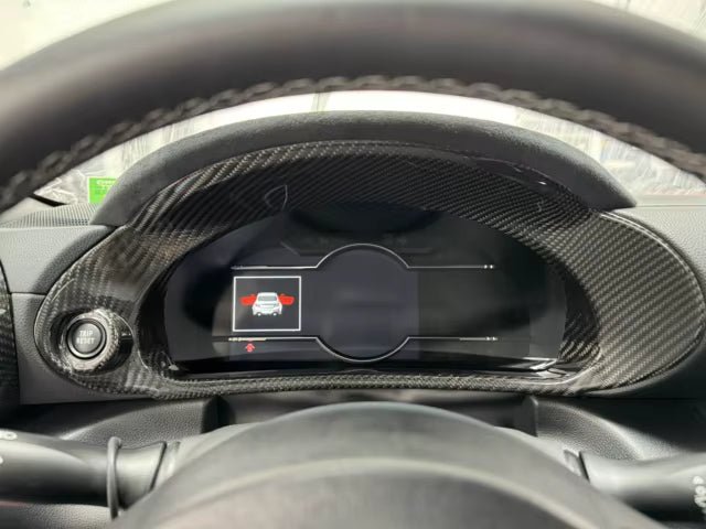 Carbon Fiber Cluster Frame Trim Cover - Toyota GR86/ BRZ 2022+