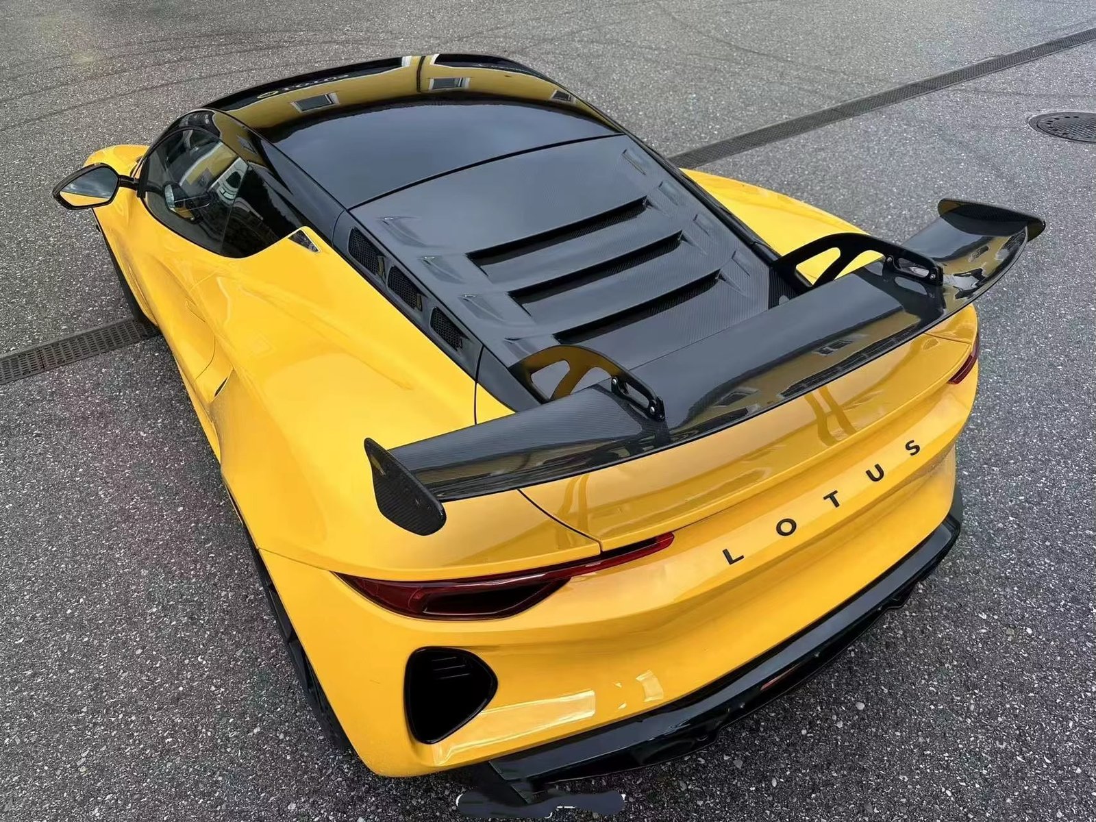 Carbon Fiber Rear GT Style Wing - Lotus Emira - 图片 7