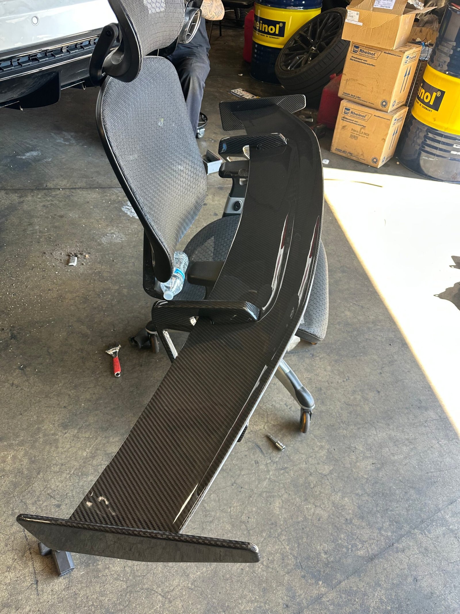 prepreg Carbon Fiber Performance Style V2 Rear High Rise Wing - Audi R8 V10 Gen 2 - 图片 11