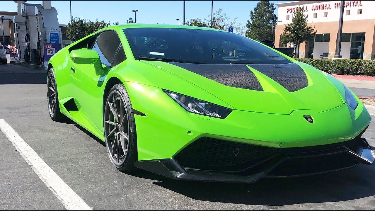 1016 Style Prepreg Carbon FIber Hood - Lamborghini Huracan / Tecnica