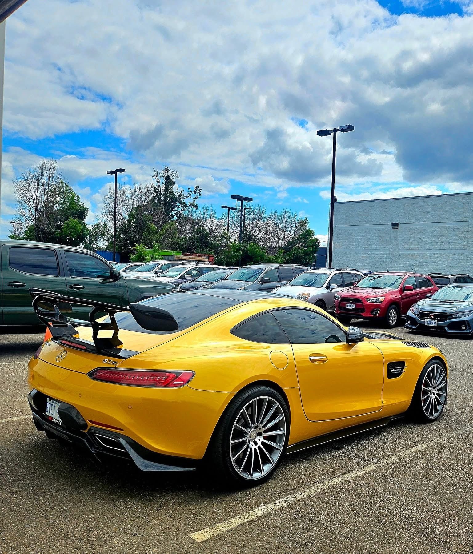 Black Series Style Carbon Fiber Wing - Mercedes AMG GT/GTS/ GTR