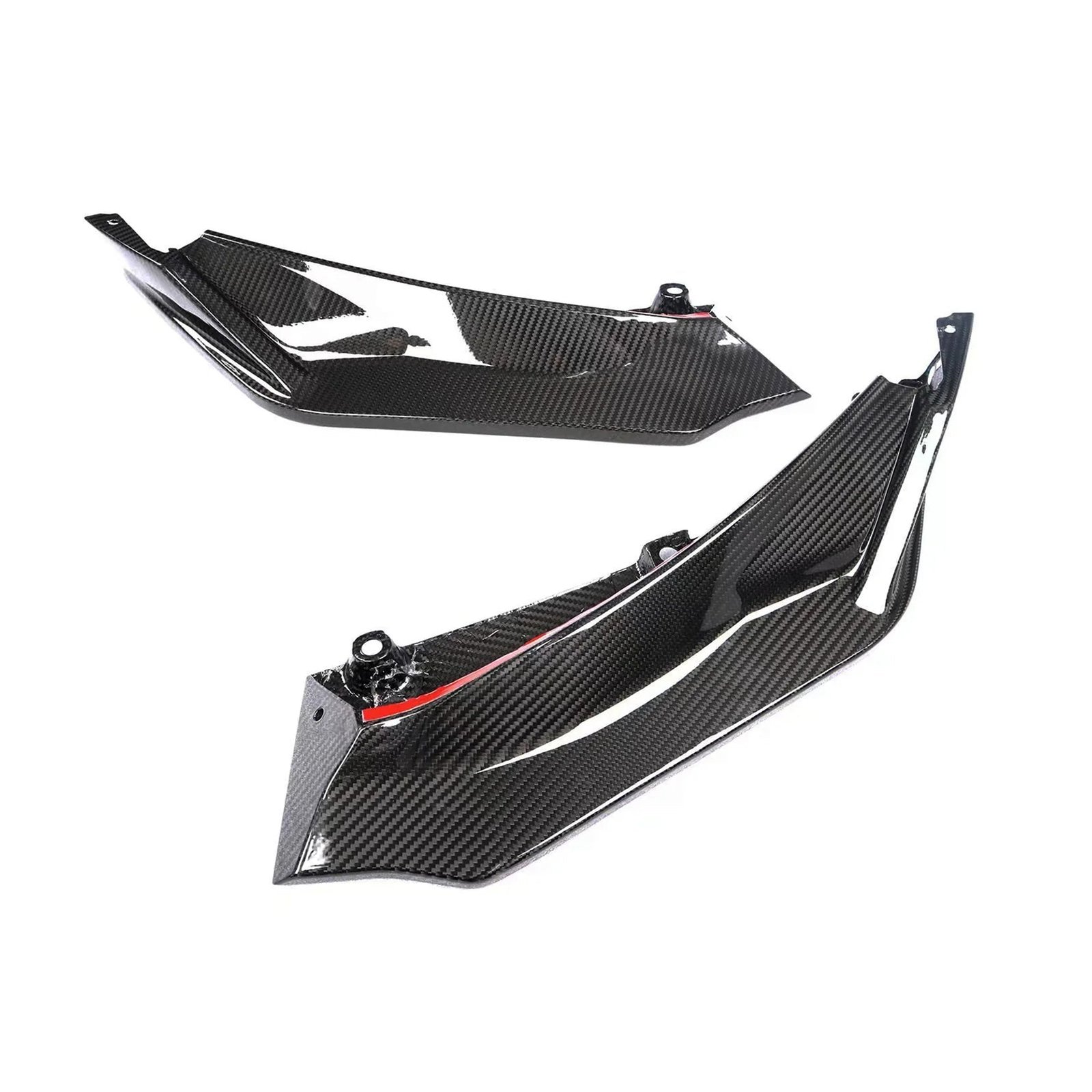 Dry Pre-Preg V Style Carbon Fiber Front Lip - BMW G80 & G81 M3 / G82 & G83 M4