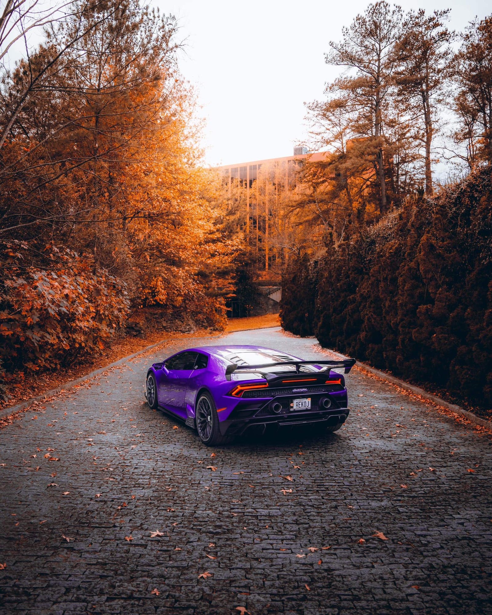 V Style Carbon Fiber Spoiler - Lamborghini Huracan