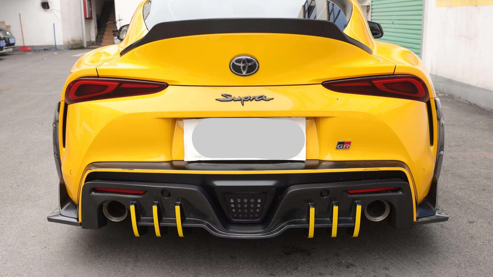 Carbon Fiber TCI Rear Trunk Spoiler -Toyota GR Supra A90 MK5