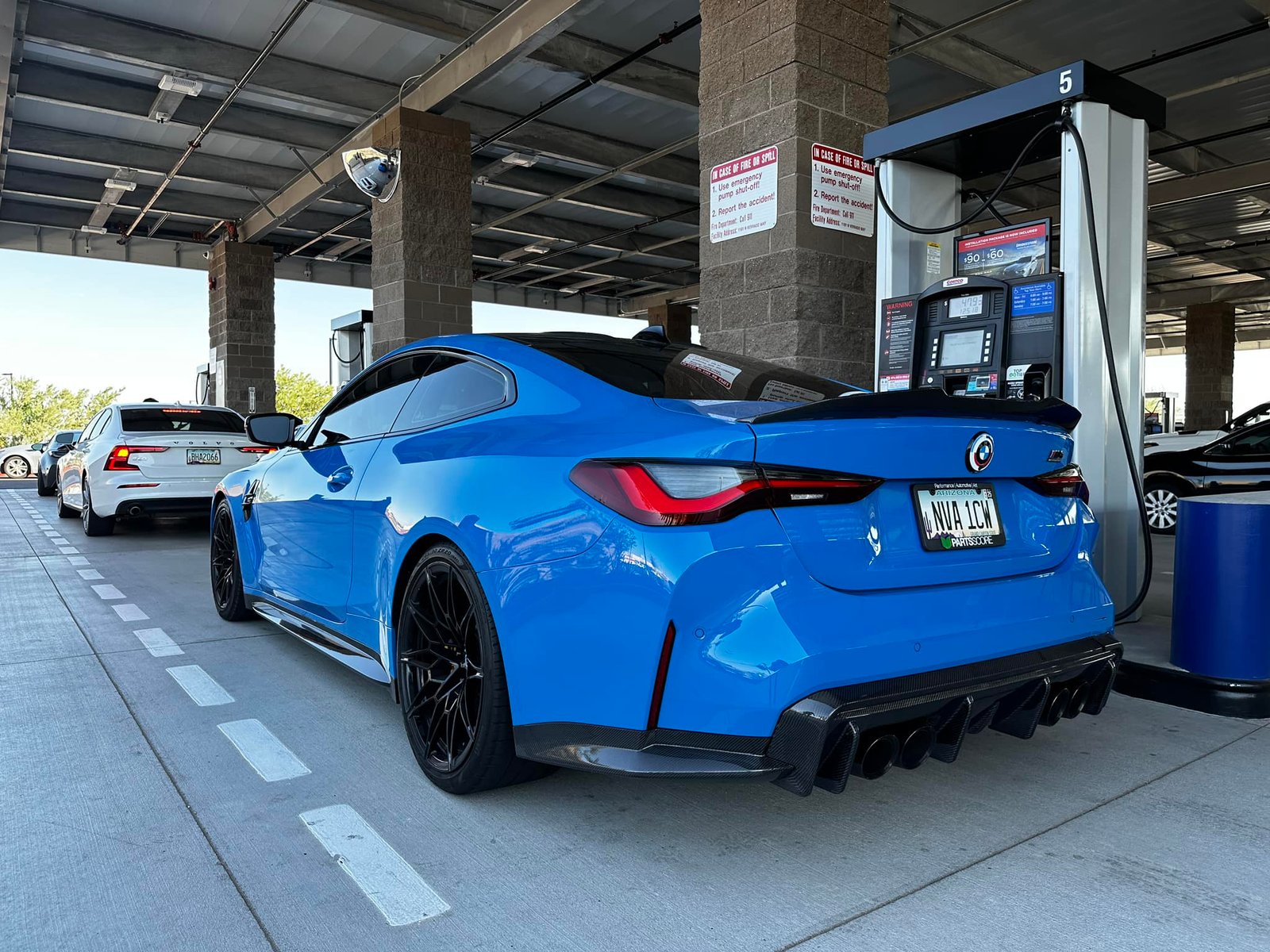 Carbon Fiber 3D Style Rear Diffuser + Corner Extension - 2021-2025 BMW G80 M3 / G82 M4