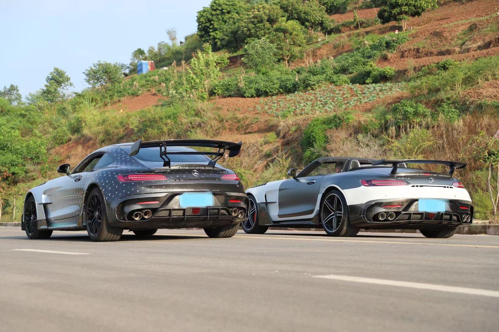 Black Series Style Carbon Fiber Conversion Body Kit - Mercedes AMG GT/GTS/GTC
