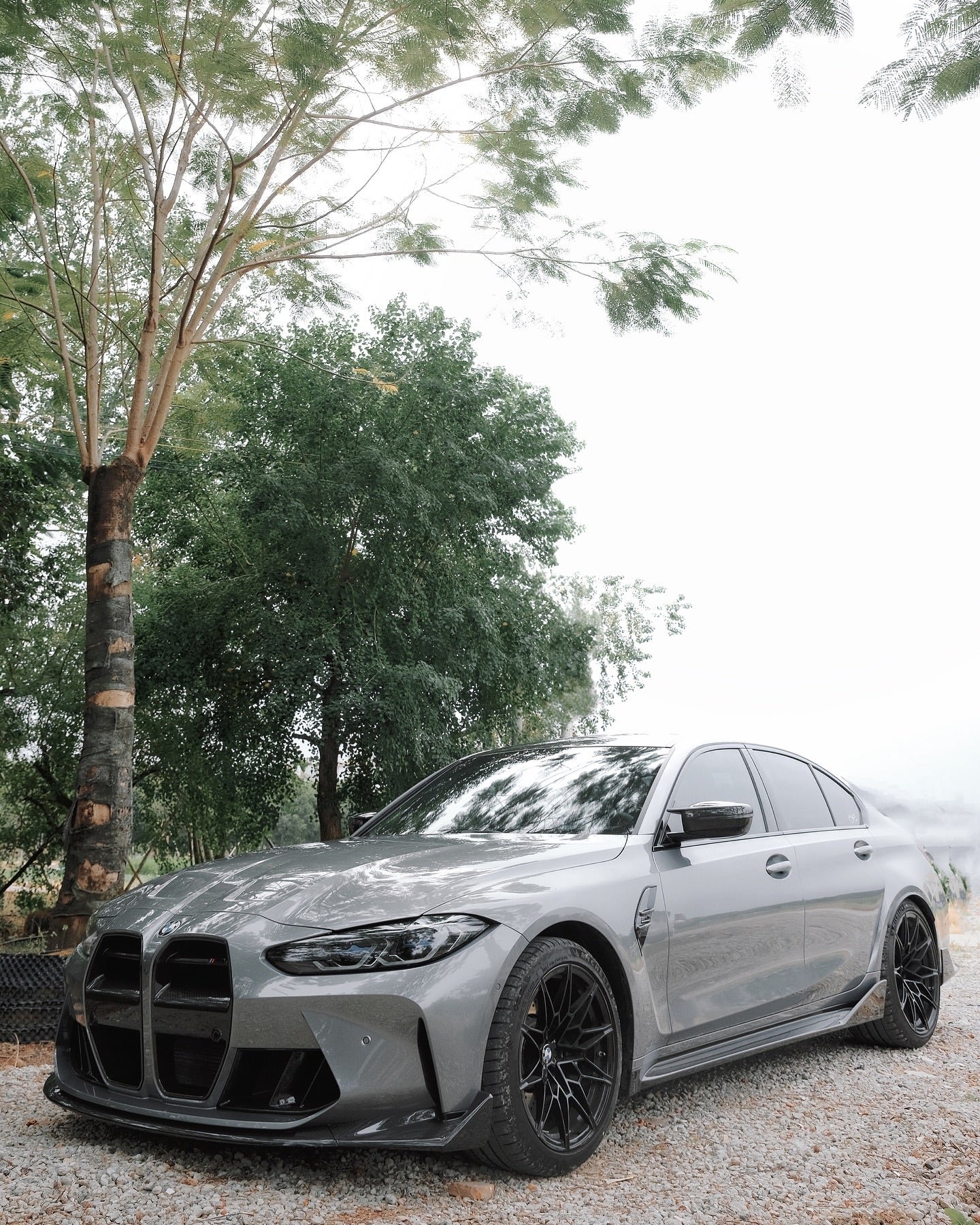Dry Carbon Fiber CSL Style Front Lip - BMW G80 M3 & G82/G83 M4
