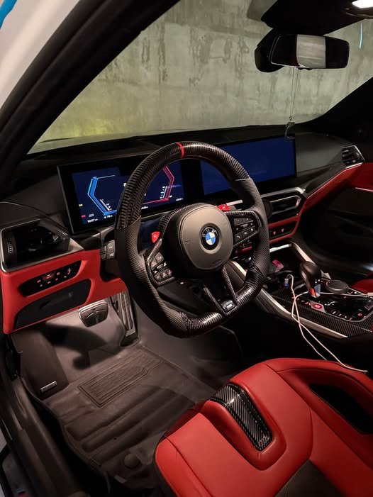 LCI conversion Steering Wheel w/ Carbon Fiber Trim Complete Replacement- BMW G Chassis