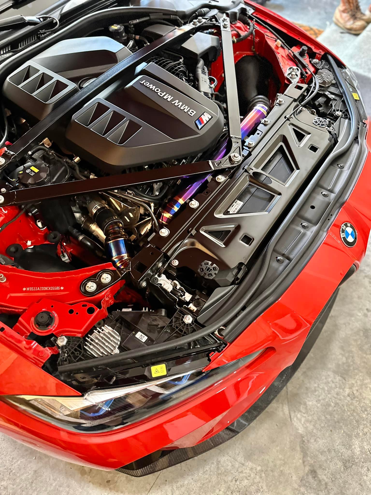 S58 High-Flow Front Mount Air Intakes - BMW G87 M2 G80 M3 G82 M4 S58 engine