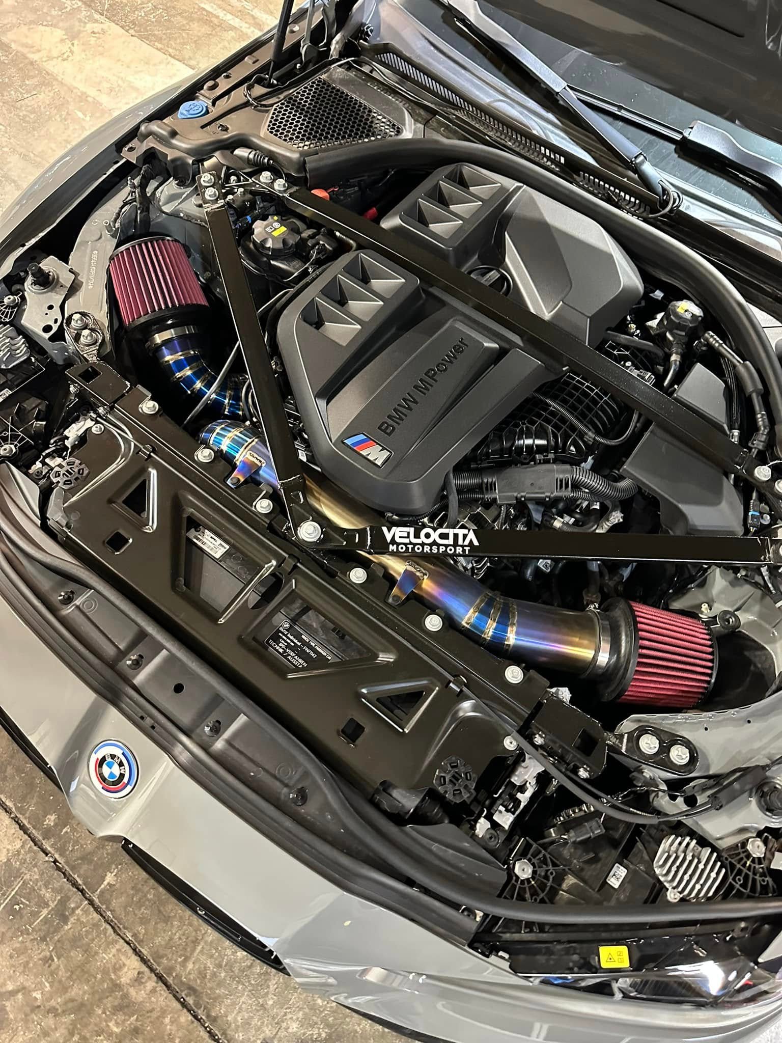TITANIUM Cold Air Intake for BMW G80 G82 M3 M4 / G87 M2 Competition S58 Engine