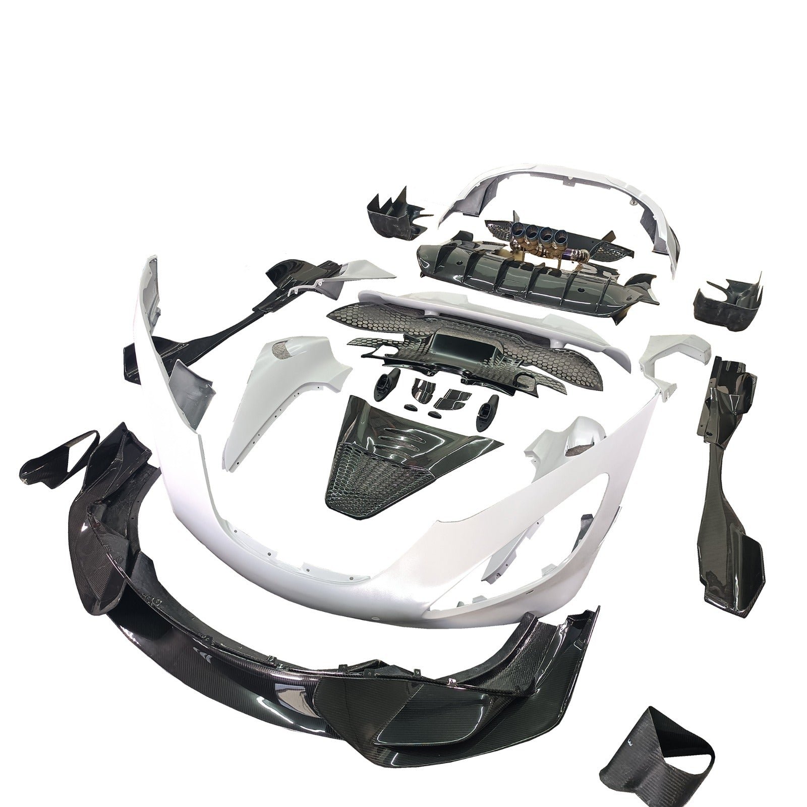 765LT Conversion Half FRP Carbon fiber Body Kit - Mclaren 720s
